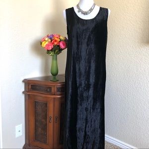 anu By natural Lightweight Velour Maxi Tank Dress